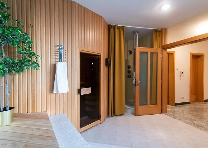 Unique With Private Pool, Cinema, Apartmán Praha